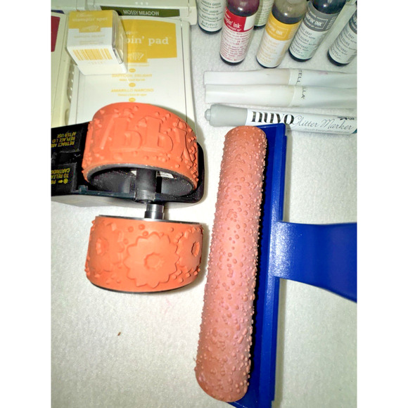 Stampin Up Classic Ink Pads Lot of 24 With 10 Refills Roller Stamps ++ SEE PICS - Picture 5 of 9